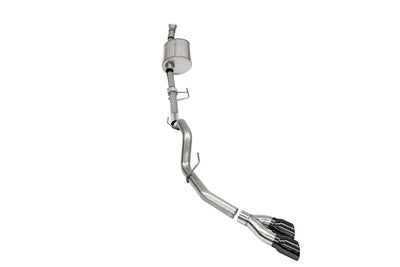 3.0in Cat-Back Single Exit w/ Twin 4.0in Tips <br> 2021-2025 Ford F-150