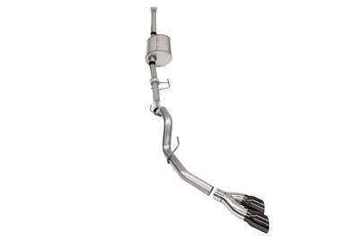 3.0in Cat-Back Single Exit w/ Twin 4.0in Tips <br> 2021-2023 Ford F-150