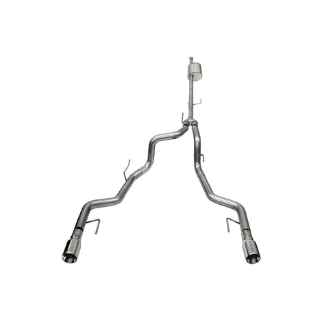 3in to 2.75in Cat-Back Dual Rear Exit w/ 4in Tips <br> 2023-2025 Ford F-150