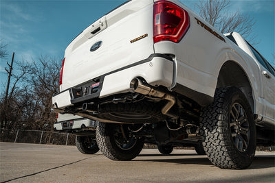 3in to 2.75in Cat-Back Dual Rear Exit w/ 4in Tips <br> 2023-2025 Ford F-150