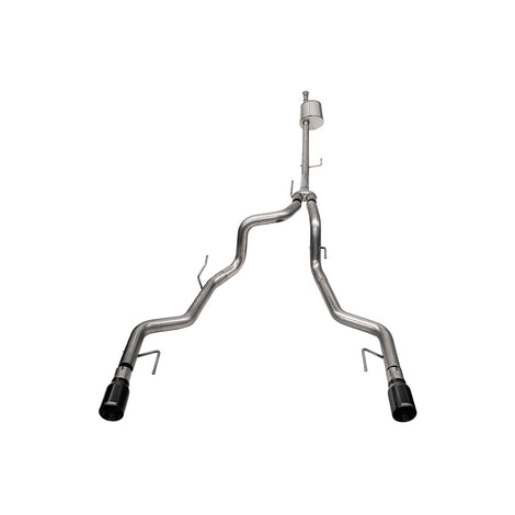 3in to 2.75in Cat-Back Dual Rear Exit w/ 4in Tips <br> 2023-2025 Ford F-150