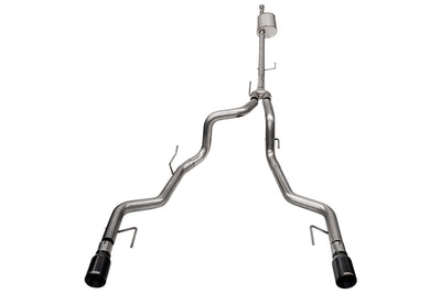 3in to 2.75in Cat-Back Dual Rear Exit w/ 4in Tips <br> 2023-2025 Ford F-150
