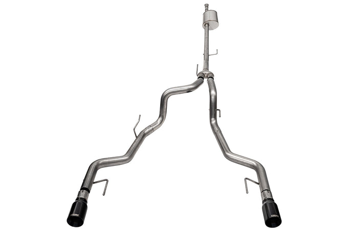 3in to 2.75in Cat-Back Dual Rear Exit w/ 4in Tips <br> 2023-2025 Ford F-150