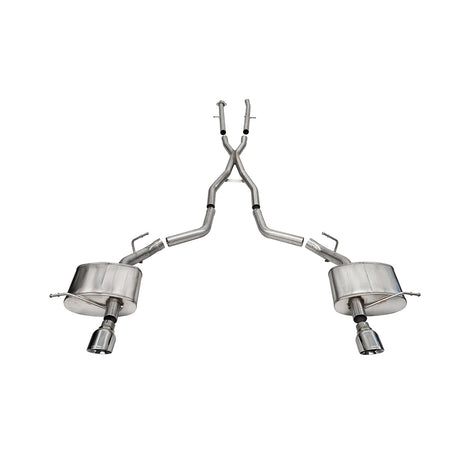 2.5in Dual Rear Exit Cat-Back Exhaust w/ 4.5in.Tips <br> 2011-2025 Dodge Durango