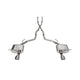 2.5in Dual Rear Exit Cat-Back Exhaust w/ 4.5in.Tips <br> 2011-2025 Dodge Durango