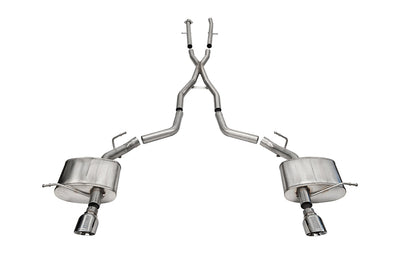 2.5in Dual Rear Exit Cat-Back Exhaust w/ 4.5in.Tips <br> 2011-2025 Dodge Durango