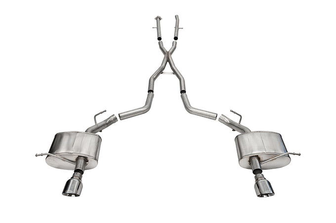 2.5in Dual Rear Exit Cat-Back Exhaust w/ 4.5in.Tips <br> 2011-2025 Dodge Durango