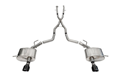 2.5in Dual Rear Exit Cat-Back Exhaust w/4.5in Tips <br> 2011-2024 Dodge Durango