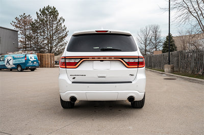 2.5in Dual Rear Exit Cat-Back Exhaust w/4.5in Tips <br> 2011-2024 Dodge Durango