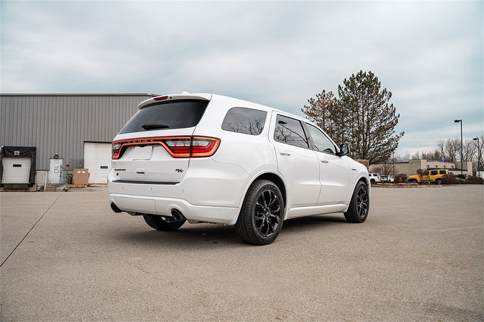 2.5in Dual Rear Exit Cat-Back Exhaust w/4.5in Tips <br> 2011-2024 Dodge Durango
