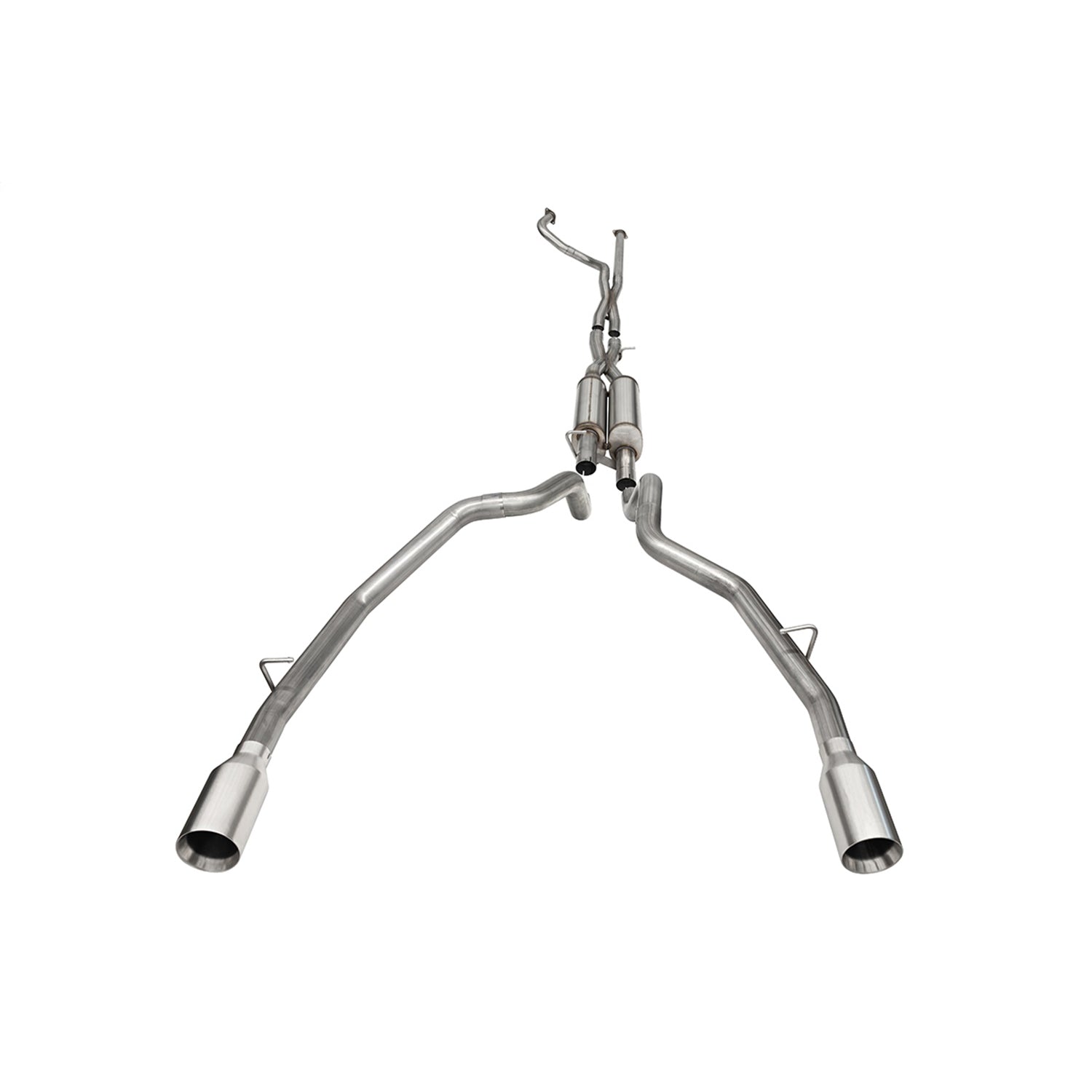 3in True Dual Catback Exhaust w/ 5.0in Tips <br> 2021-2024 Ram 1500