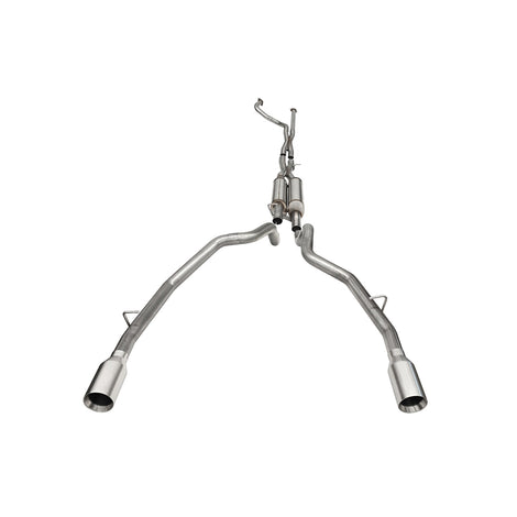 3in True Dual Catback Exhaust w/ 5.0in Tips <br> 2021-2024 Ram 1500