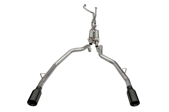 3in True Dual Catback Exhaust W/5.0in Tips <br> 2021-2024 Ram 1500