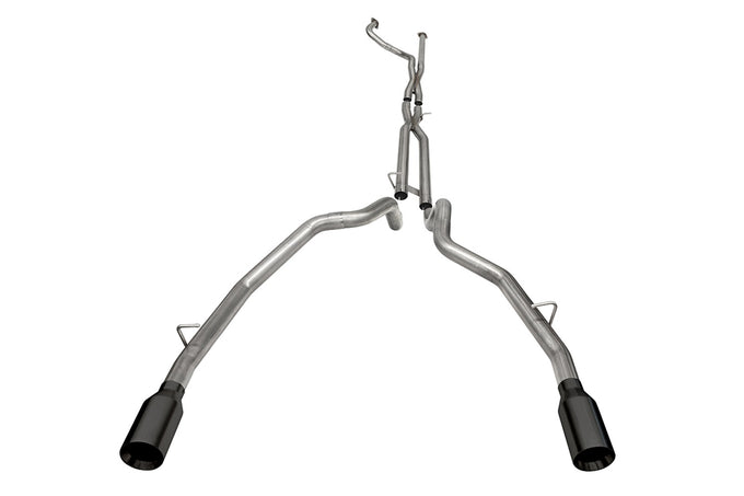 3in Dual Rear Exit Catback Exhaust System <br> 2021-2024 Ram 1500