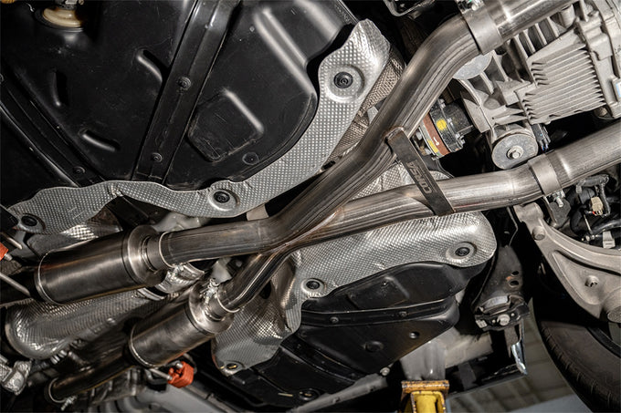 2.75in Dual Rear Exit Cat-Back Exhaust w/4.5in.Tips <br> 2021,2023-2025 Dodge Durango