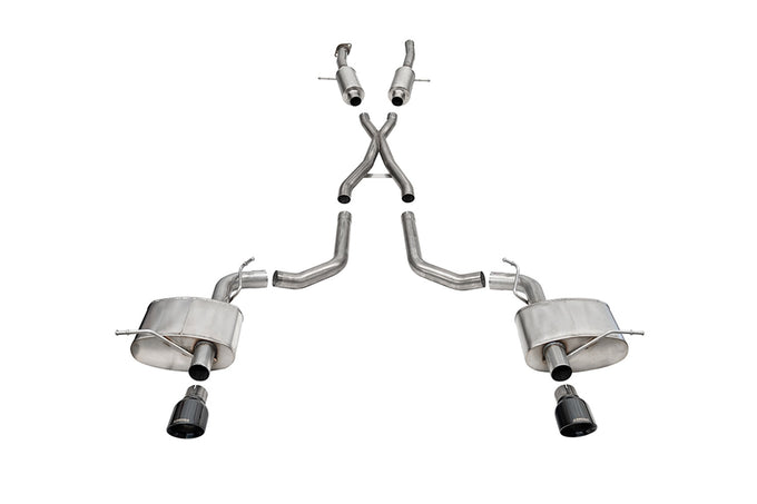 2.75in Dual Rear Exit Cat-Back Exhaust w/ 4.5in Tips <br> 2021,2023-2024 Dodge Durango