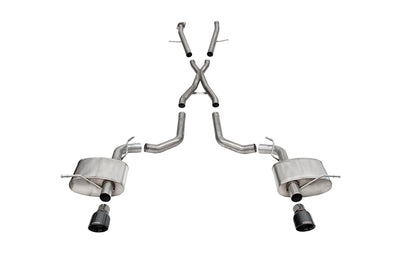 2.75in Dual Rear Exit Cat-Back Exhaust W/4.5in Tips <br> 2021,2023-2024 Dodge Durango