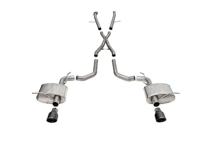 2.75in Dual Rear Exit Cat-Back Exhaust W/4.5in Tips <br> 2021,2023-2024 Dodge Durango