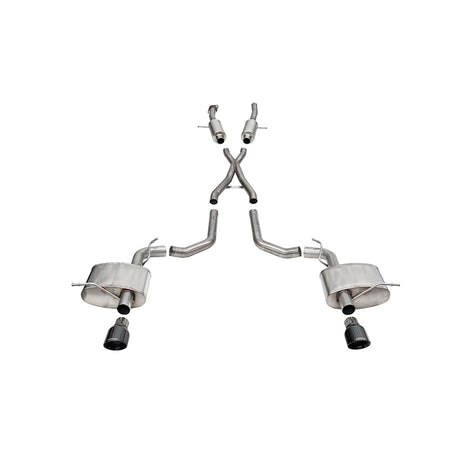2.75in Dual Rear Exit Cat-Back Exhaust W/4.5in Tips <br> 2022-2024 Dodge Durango