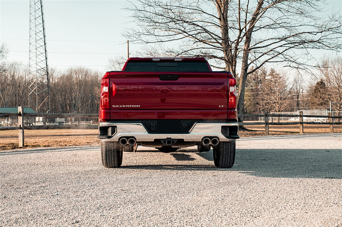3in-2.5in Cat-Back Dual Rear Exit Exhaust <br> 19-24 Chevy Silvera GMC Sierra 1500