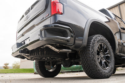 3in Cat-Back Dual Rear Exit w/ Turndown Tips <br> 22-24 Chevy Silvera GMC Sierra 1500