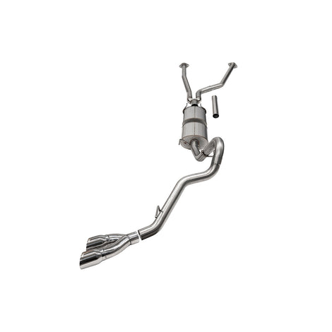 3in Cat-Back Side Exit w/ 4in Black PVD Tips <br> 2022-2025 Toyota Tundra