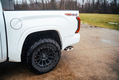 3in Cat-Back Side Exit w/ 4in Black PVD Tips <br> 2022-2025 Toyota Tundra