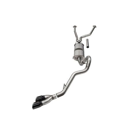 3in Cat-Back Side Exit w/ 4in Black PVD Tips <br> 2022-2025 Toyota Tundra