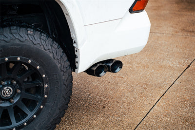 3in Cat-Back Side Exit w/ 4in Black PVD Tips <br> 2022-2025 Toyota Tundra