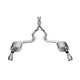 3in Dual Rear Exit Cat-Back Exhaust w/ 4.5in Tip <br> 2024-2025 Ford Mustang