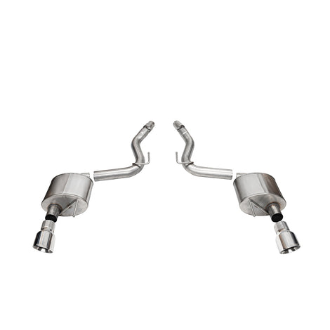 2.5in Axle-Back Dual Rear Exit w/Single 3.5in Tips <br> 2024-2025 Ford Mustang
