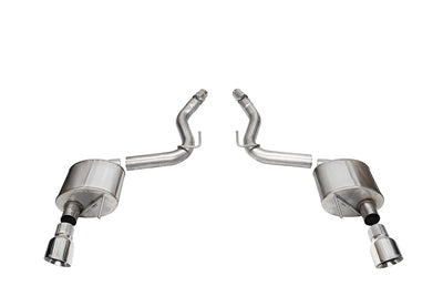2.5in Axle-Back Dual Rear Exit w/Single 3.5in Tips <br> 2024-2025 Ford Mustang