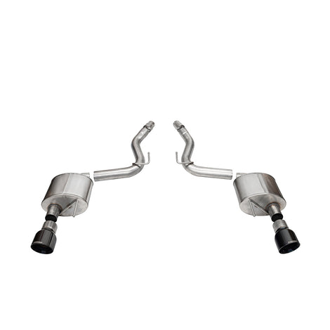 2.5in Axle-Back Dual Rear Exit w/Single 3.5in Tips <br> 2024-2025 Ford Mustang