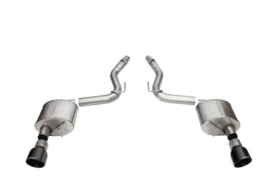 2.5in Axle-Back Dual Rear Exit w/Single 3.5in Tips <br> 2024-2025 Ford Mustang
