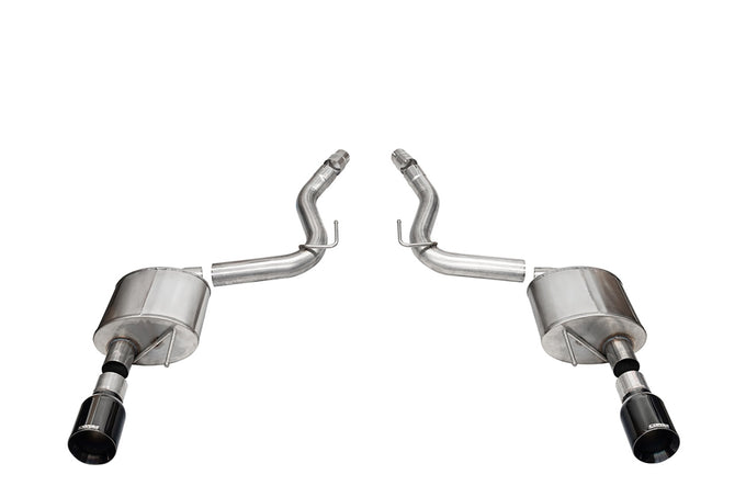 2.5in Axle-Back Dual Rear Exit w/Single 3.5in Tips <br> 2024-2025 Ford Mustang
