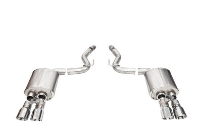 2.5in Axle-Back Dual Rear Exit W/Single 3.5in Tips <br> 2024-2025 Ford Mustang