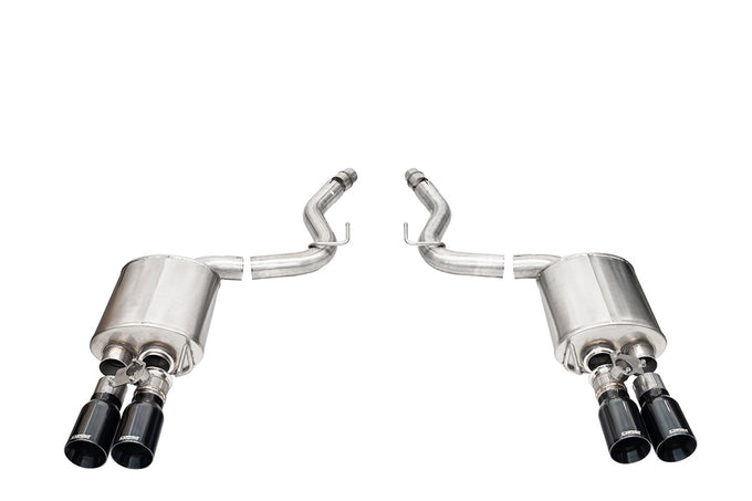 2.75in Axle-Back Dual Rear Exit without Tips <br> 2024-2025 Ford Mustang