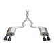 3in Dual Rear Exit Cat-Back W/ Twin 4.5in Tips <br> 2024-2025 Ford Mustang