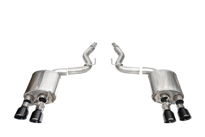 2.5in Axle-Back Dual Rear Exit w/ Single 3.5in Tips <br> 2024-2025 Ford Mustang