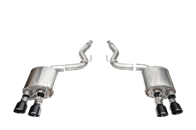 2.5in Axle-Back Dual Rear Exit w/ Single 3.5in Tips <br> 2024-2025 Ford Mustang