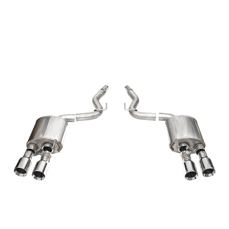2.5in Axle-Back Dual Rear Exit w/ Single 3.5in Tips <br> 2024-2025 Ford Mustang