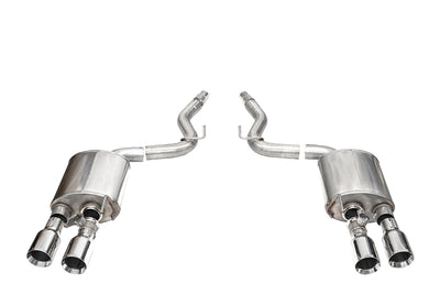 2.5in Axle-Back Dual Rear Exit w/ Single 3.5in Tips <br> 2024-2025 Ford Mustang