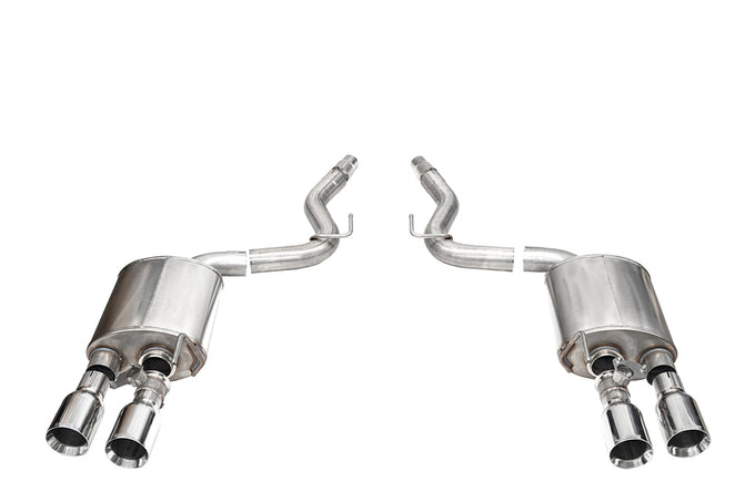 2.5in Axle-Back Dual Rear Exit w/ Single 3.5in Tips <br> 2024-2025 Ford Mustang