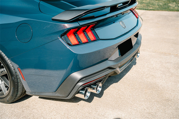 2.5in Axle-Back Dual Rear Exit w/ Single 3.5in Tips <br> 2024-2025 Ford Mustang