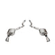 2.5in Axle-Back Dual Rear Exit with Turn Downs <br> 2024-2025 Ford Mustang
