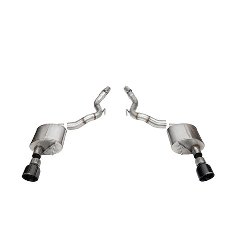 2.5in Axle-Back Dual Rear Exit W/ Single 3.5in Tips <br> 2024-2025 Ford Mustang