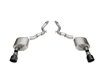 2.5in Axle-Back Dual Rear Exit W/ Single 3.5in Tips <br> 2024-2025 Ford Mustang
