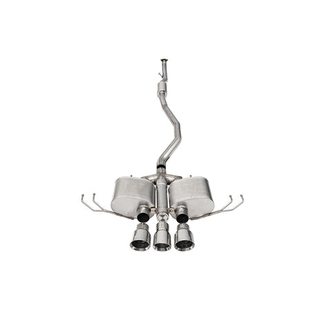 3in Cat Back Exhaust W/ 4.5in Tip <br> 2017-2021 Honda Civic