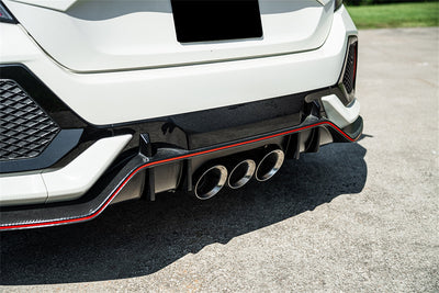 3in Cat Back Exhaust W/ 4.5in Tip <br> 2017-2021 Honda Civic