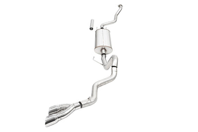 3in Sport Cat-Back W/4in Polished Tip <br> 2024-2025 Toyota Tacoma